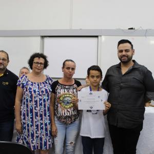 Imagem da notícia Secretaria de Educação e Rotary Leste premiam vencedores do Concurso de Redação - FOTOS