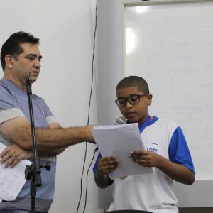 Imagem da notícia Secretaria de Educação e Rotary Leste premiam vencedores do Concurso de Redação - FOTOS