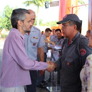 Imagem da notícia Corpo de Bombeiros de Jahu recebe nova viatura de resgate