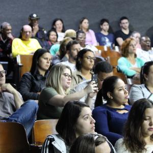 Imagem da notícia Prefeitura promove no Projeto Desenvolvendo Talentos, a palestra “O câncer tá na cara, mas às vezes você não vê” - FOTOS