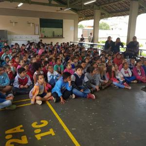 Imagem da notícia Secretaria de Cultura e Turismo promove palestra nas escolas municipais do Distrito de Potunduva sobre cultura nordestina
