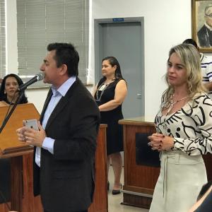 Imagem da notícia 13º aniversário da Lei Maria da Penha com Tião Simpatia no Fórum - FOTOS