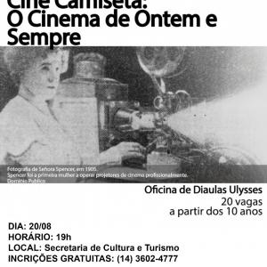 Imagem da notícia Secretaria de Cultura e Turismo: inscrições abertas para oficina