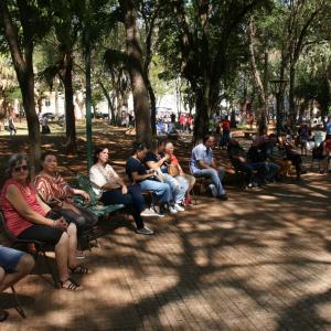 Imagem da notícia Sábado na Praça: apresentação da Banda Carlos Gomes - FOTOS