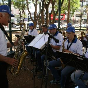 Imagem da notícia Sábado na Praça: apresentação da Banda Carlos Gomes - FOTOS