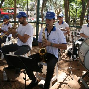 Imagem da notícia Sábado na Praça: apresentação da Banda Carlos Gomes - FOTOS