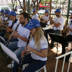 Imagem da notícia Sábado na Praça: apresentação da Banda Carlos Gomes - FOTOS