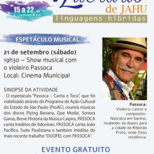 Imagem da notícia 8º Festival Literário de Jahu: extensa programação até domingo
