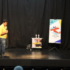 Imagem da notícia 8º Festival Literário de Jahu: Palestra com Douglas Segantin “Vencendo a deficiência com eficiência” - FOTOS
