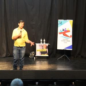 Imagem da notícia 8º Festival Literário de Jahu: Palestra com Douglas Segantin “Vencendo a deficiência com eficiência” - FOTOS