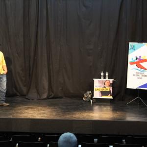 Imagem da notícia 8º Festival Literário de Jahu: Palestra com Douglas Segantin “Vencendo a deficiência com eficiência” - FOTOS