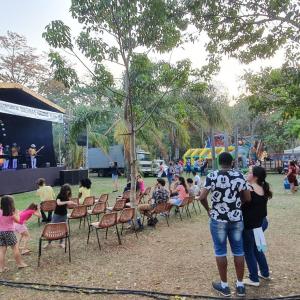 Imagem da notícia 8º Festival Literário de Jahu: Encerramento com o Show com Da Silva Samba - FOTOS