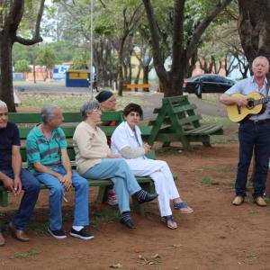 Imagem da notícia Fundo Social de Solidariedade realiza Semana do Idoso - Caminhada com Piquenique - FOTOS