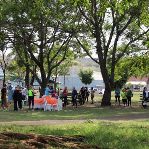 Imagem da notícia Fundo Social de Solidariedade realiza Semana do Idoso - Caminhada com Piquenique - FOTOS