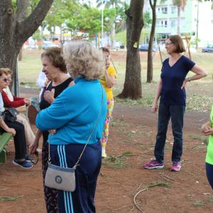 Imagem da notícia Fundo Social de Solidariedade realiza Semana do Idoso - Caminhada com Piquenique - FOTOS
