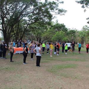 Imagem da notícia Fundo Social de Solidariedade realiza Semana do Idoso - Caminhada com Piquenique - FOTOS
