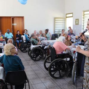 Imagem da notícia Fundo Social de Solidariedade realiza Semana do Idoso: Visita à Vila São Vicente