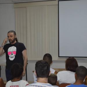 Imagem da notícia Secretaria de Cultura e Turismo promove palestra sobre expressões e identidades histórico - culturais - FOTOS
