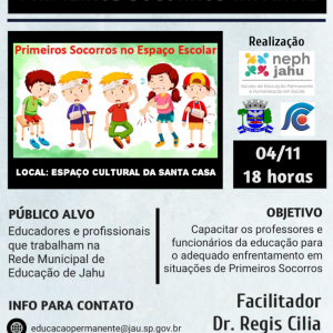 Imagem da notícia Prefeitura de Jahu promove capacitação de servidores da educação