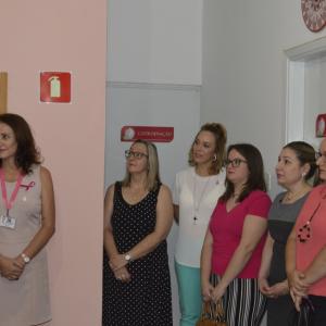 Imagem da notícia Inauguração do Espaço Literário Maria da Penha na Casa Rosa - FOTOS