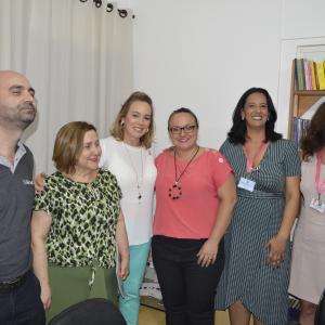 Imagem da notícia Inauguração do Espaço Literário Maria da Penha na Casa Rosa - FOTOS