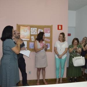 Imagem da notícia Inauguração do Espaço Literário Maria da Penha na Casa Rosa - FOTOS