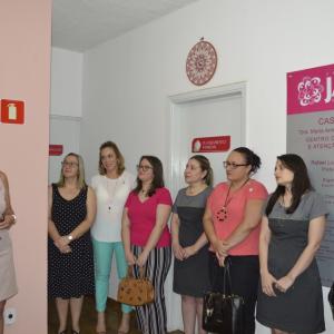 Imagem da notícia Inauguração do Espaço Literário Maria da Penha na Casa Rosa - FOTOS