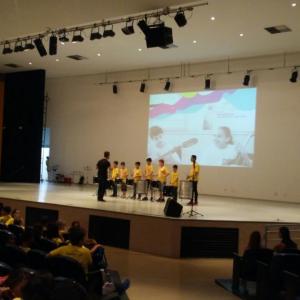 Imagem da notícia Alunos do Projeto Guri de Jahu participam de encontro regional em Araraquara - FOTOS