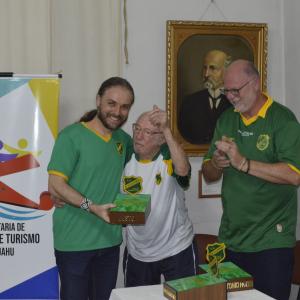 Imagem da notícia Exposição sobre os 95 anos de fundação do XV de Jaú: encerramento nessa sexta-feira - FOTOS