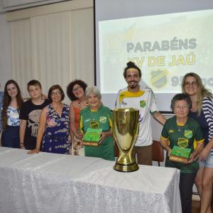 Imagem da notícia Exposição sobre os 95 anos de fundação do XV de Jaú: encerramento nessa sexta-feira - FOTOS