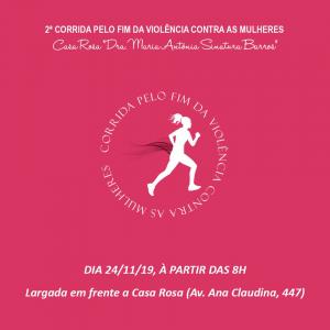 Imagem da notícia 2ª Corrida pelo fim da violência contra a mulher ocorre nesse domingo