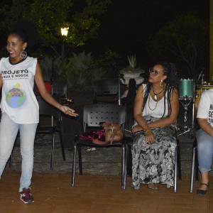 Imagem da notícia Roda de conversa e samba com elas. Participação da cantora Jô Moura - FOTOS