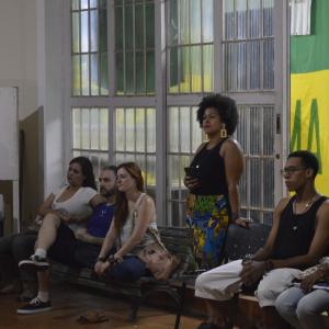 Imagem da notícia Roda de conversa e samba com elas. Participação da cantora Jô Moura - FOTOS