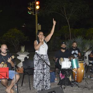 Imagem da notícia Roda de conversa e samba com elas. Participação da cantora Jô Moura - FOTOS