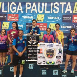 Imagem da notícia Tênis de Mesa de Jahu conquista o terceiro lugar na Liga Paulista