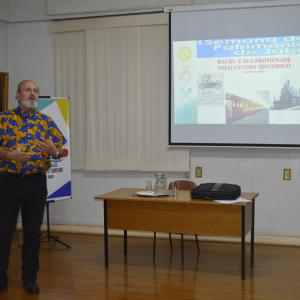 Imagem da notícia II Semana do Patrimônio Histórico - Palestra - Memória, Patrimônio e Preservação - FOTOS - 06/12