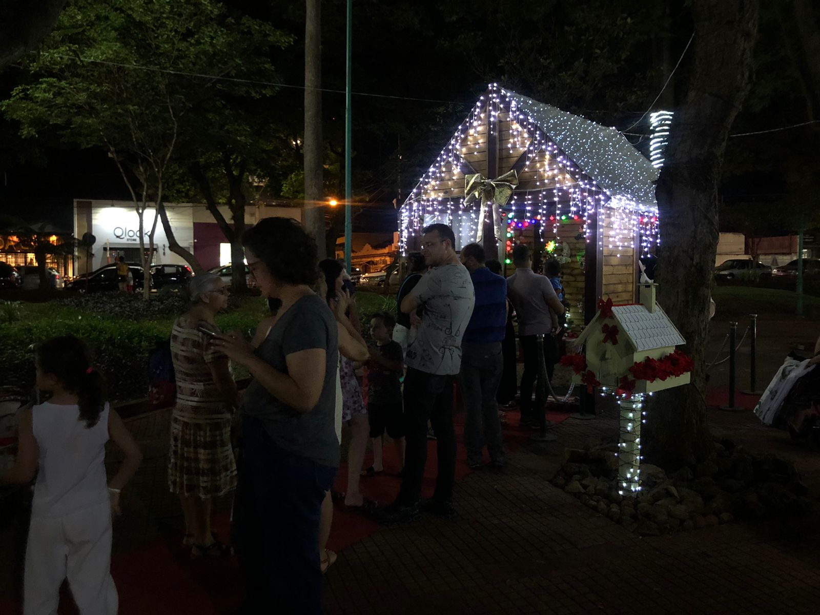 CHEGADA DO PAPAI NOEL NO JARDIM DE BAIXO EM JAÚ E INÍCIO DAS