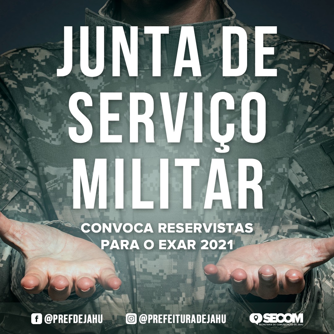 Reservistas do Exército Brasileiro devem procurar a Junta Miliar
