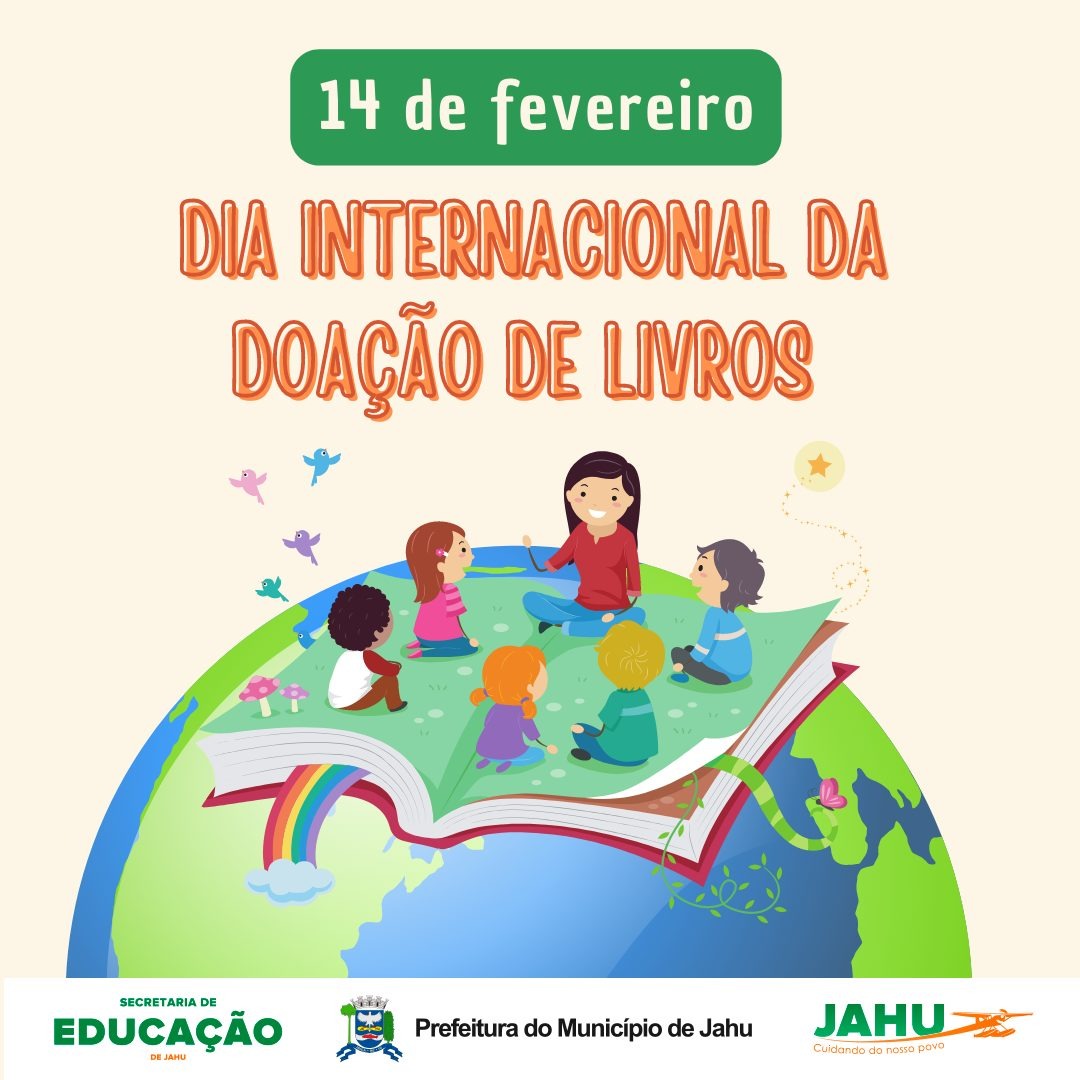 14 DE FEVEREIRO - DIA INTERNACIONAL DA DOAÇÃO DE LIVROS