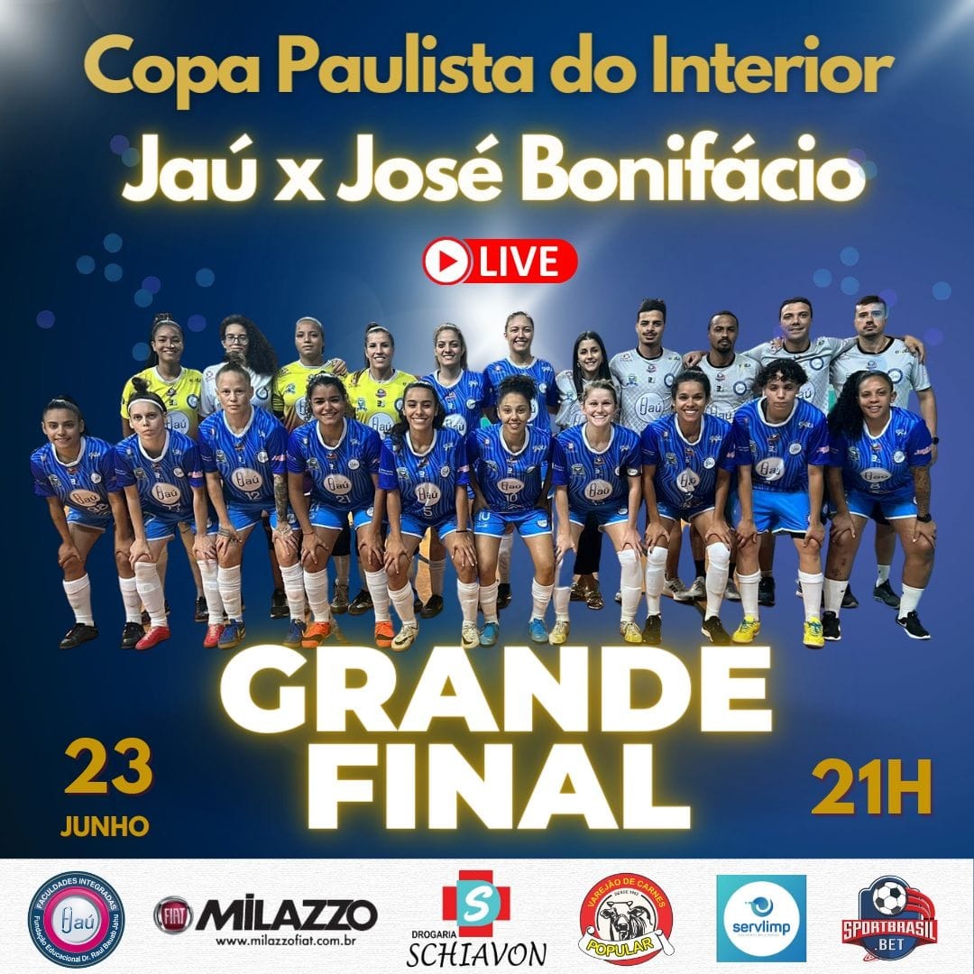 JAHU DISPUTA FINAL DA COPA PAULISTA DO INTERIOR DE FUTSAL FEMININO -  Prefeitura do Município de Jahu