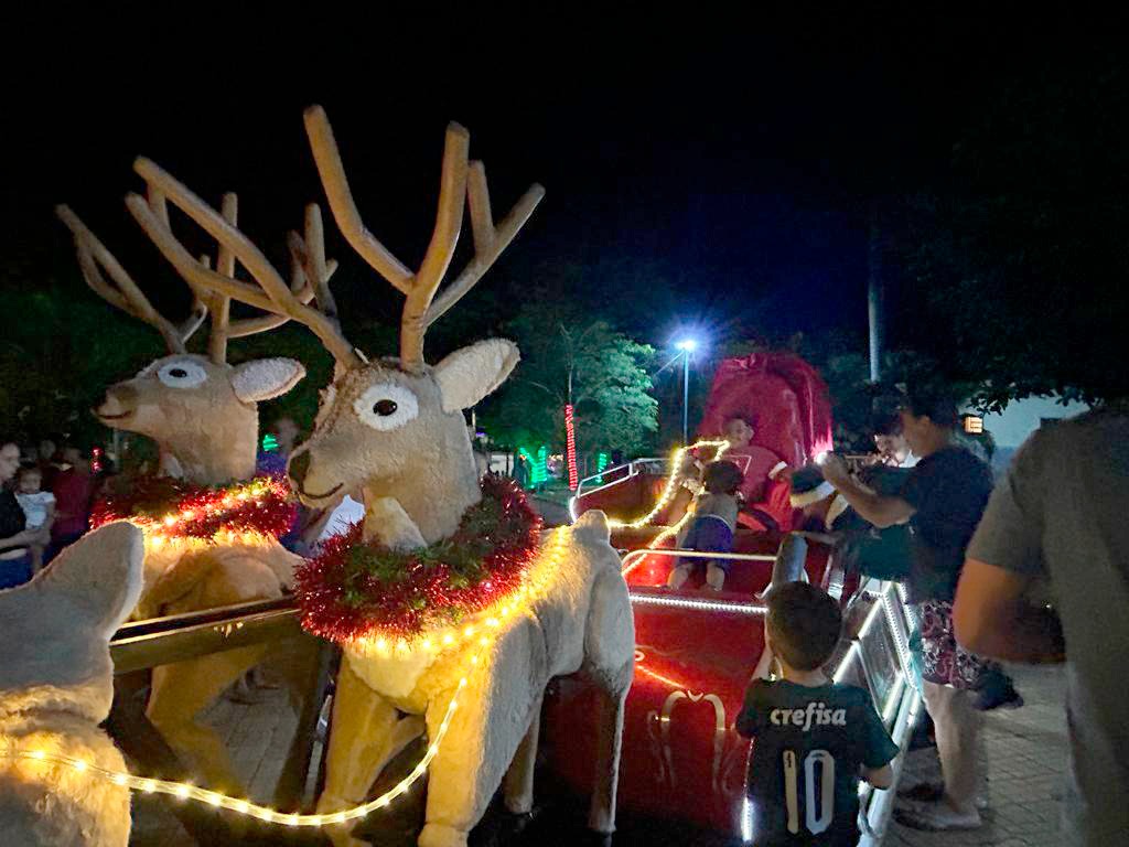 Natal Encantado em Jaú: Papai Noel visita Potunduva na sexta e